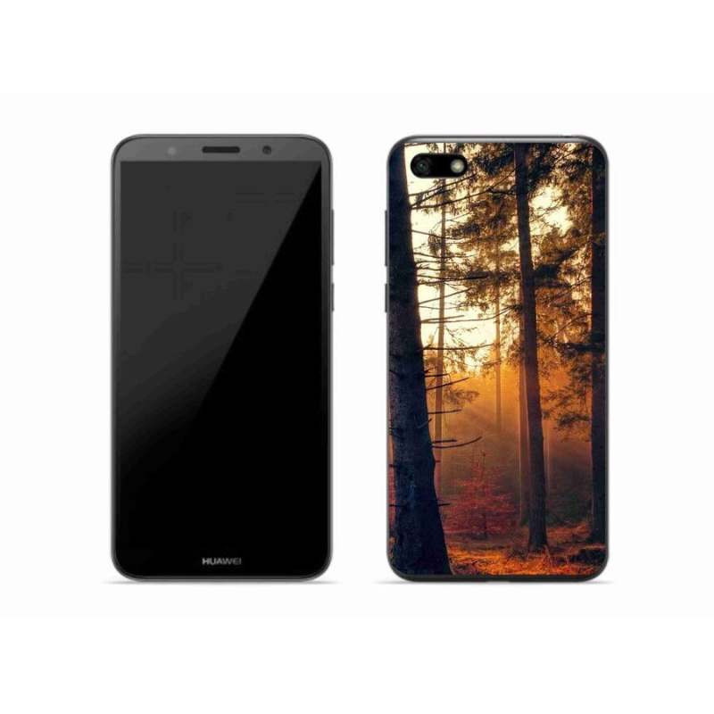 Gelový obal mmCase na mobil Huawei Y5 (2018) - les