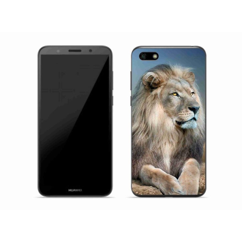 Gelový obal mmCase na mobil Huawei Y5 (2018) - lev 1