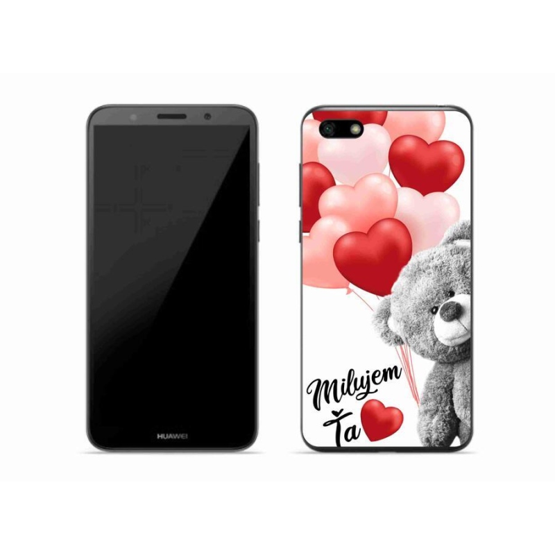 Gelový obal mmCase na mobil Huawei Y5 (2018) - milujem Ťa sk