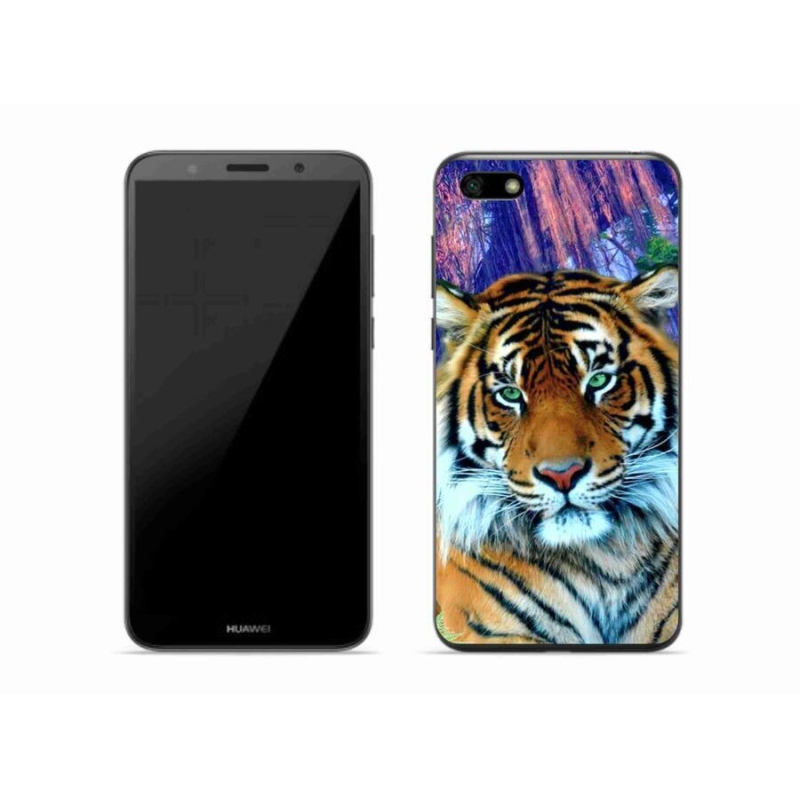 Gelový obal mmCase na mobil Huawei Y5 (2018) - tygr