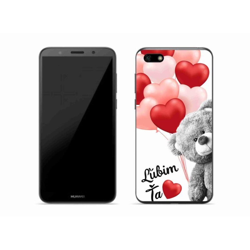 Gelový obal mmCase na mobil Huawei Y5 (2018) - ľúbim ťa sk