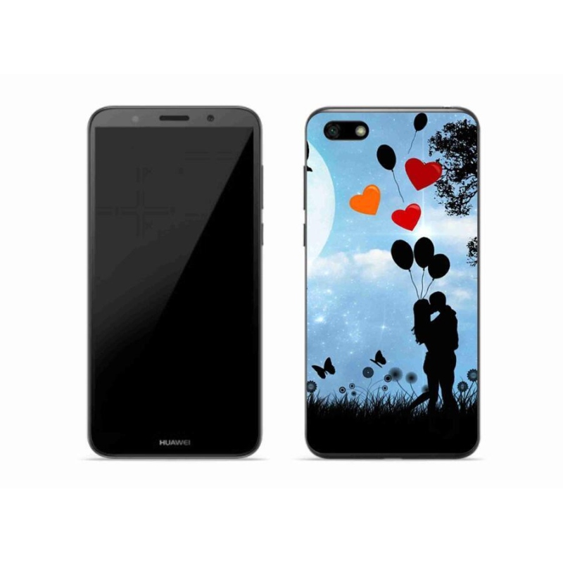 Gelový obal mmCase na mobil Huawei Y5 (2018) - zamilovaný pár