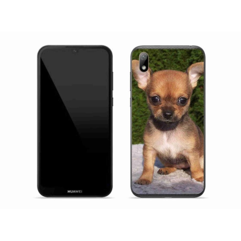 Gelový obal mmCase na mobil Huawei Y5 (2019) - čivava 3