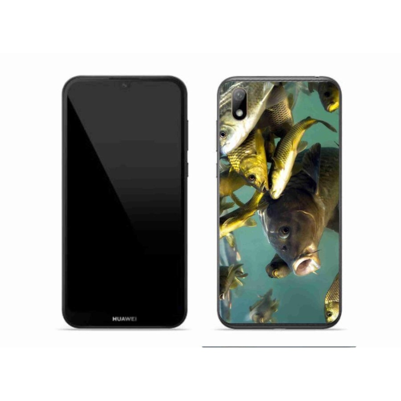 Gelový obal mmCase na mobil Huawei Y5 (2019) - hejno ryb