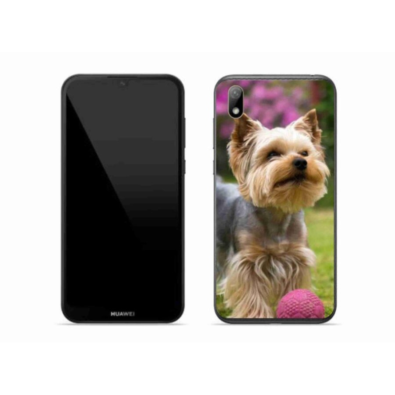 Gelový obal mmCase na mobil Huawei Y5 (2019) - jorkšír 4