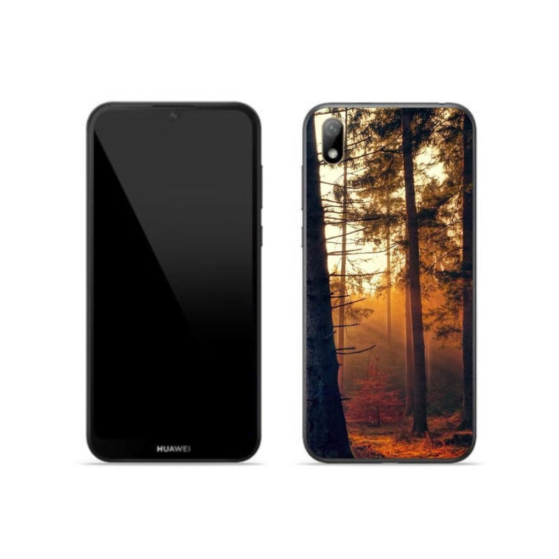 Gelový obal mmCase na mobil Huawei Y5 (2019) - les