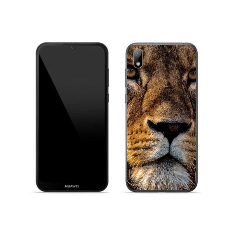 Gelový obal mmCase na mobil Huawei Y5 (2019) - lev