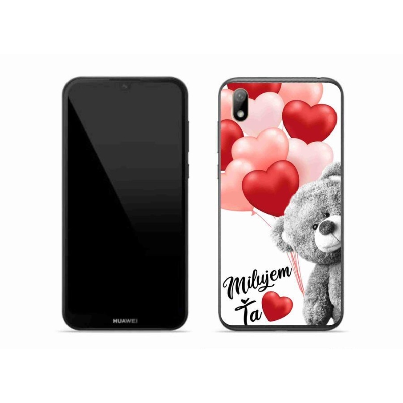 Gelový obal mmCase na mobil Huawei Y5 (2019) - milujem Ťa sk