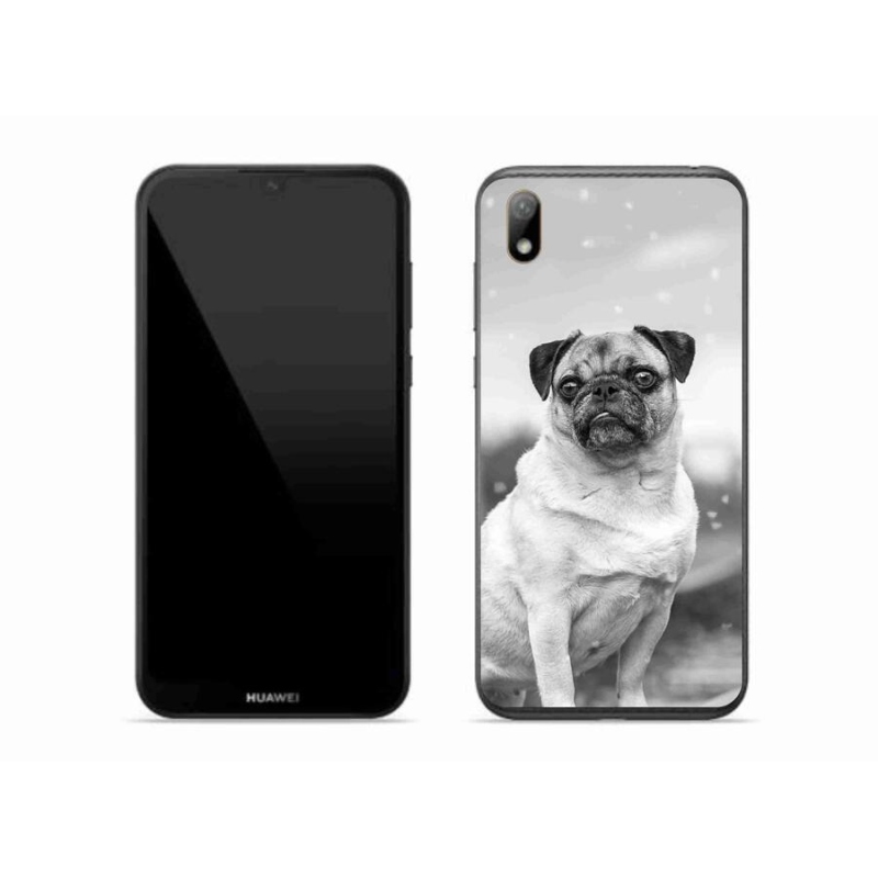 Gelový obal mmCase na mobil Huawei Y5 (2019) - mops