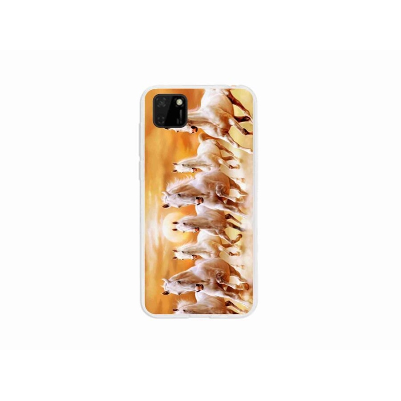 Gelový obal mmCase na mobil Huawei Y5p - koně 2