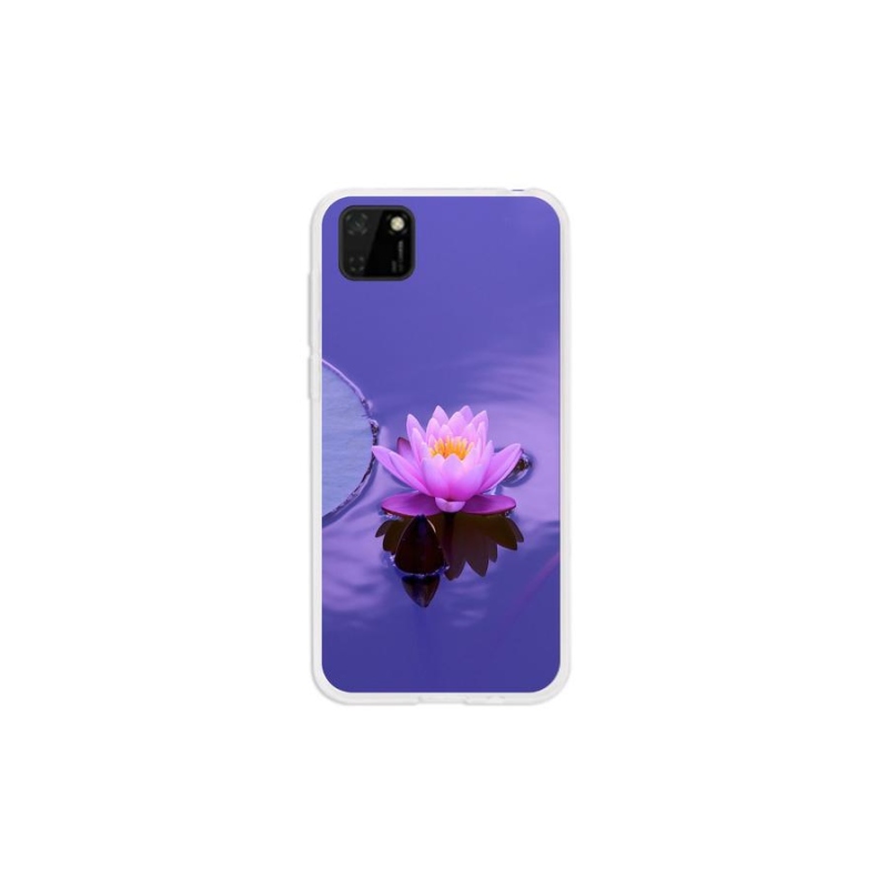 Gelový obal mmCase na mobil Huawei Y5p - květ na hladině
