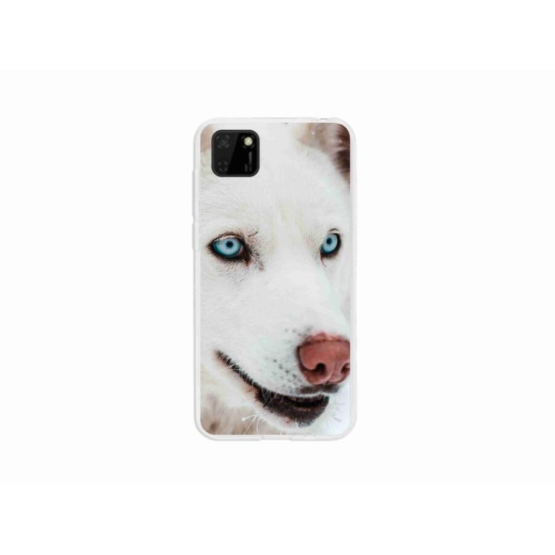 Gelový obal mmCase na mobil Huawei Y5p - psí pohled
