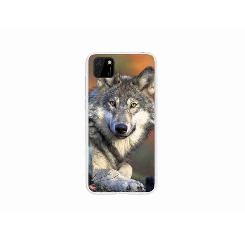 Gelový obal mmCase na mobil Huawei Y5p - vlk