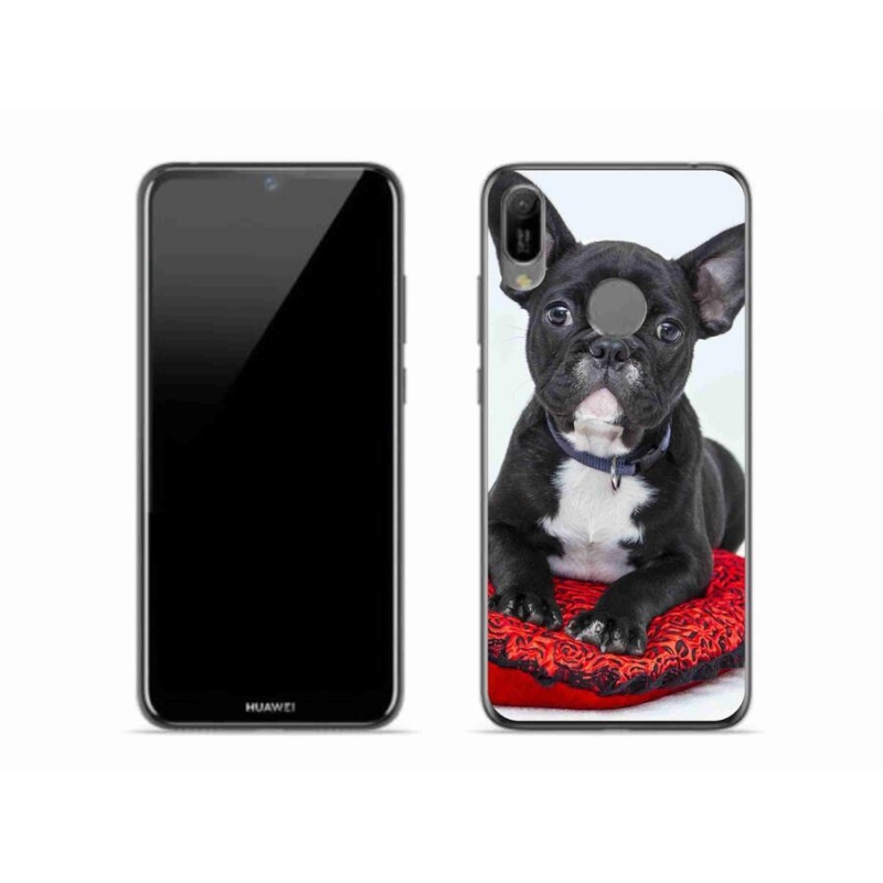 Gelový obal mmCase na mobil Huawei Y6 (2019) - buldok