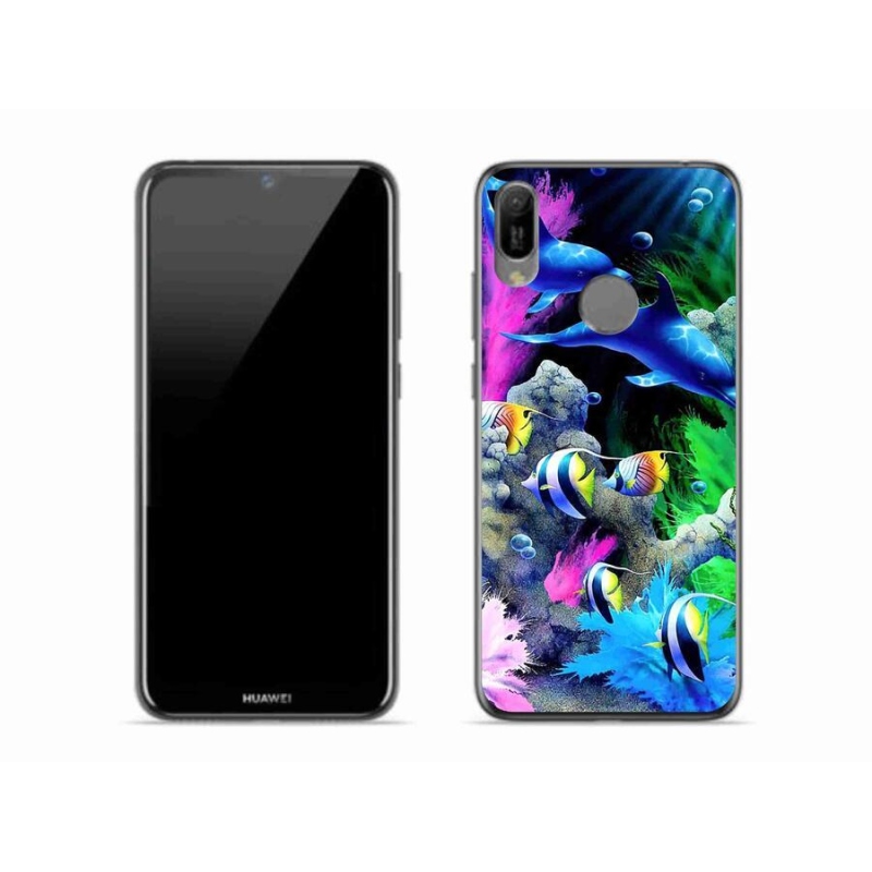 Gelový obal mmCase na mobil Huawei Y6 (2019) - mořský svět