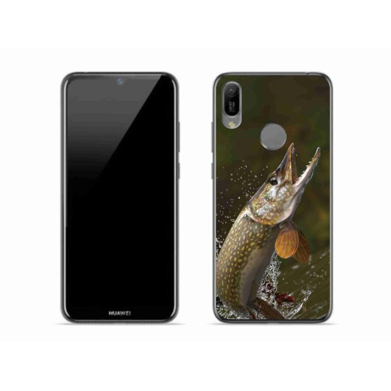 Gelový obal mmCase na mobil Huawei Y6 (2019) - štika