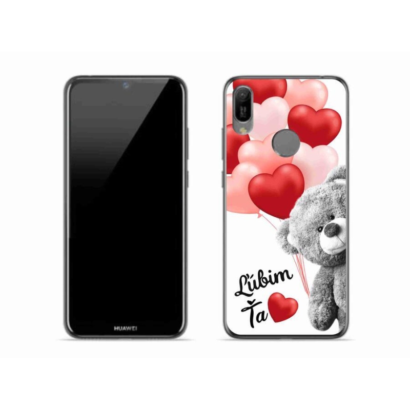 Gelový obal mmCase na mobil Huawei Y6 (2019) - ľúbim ťa sk