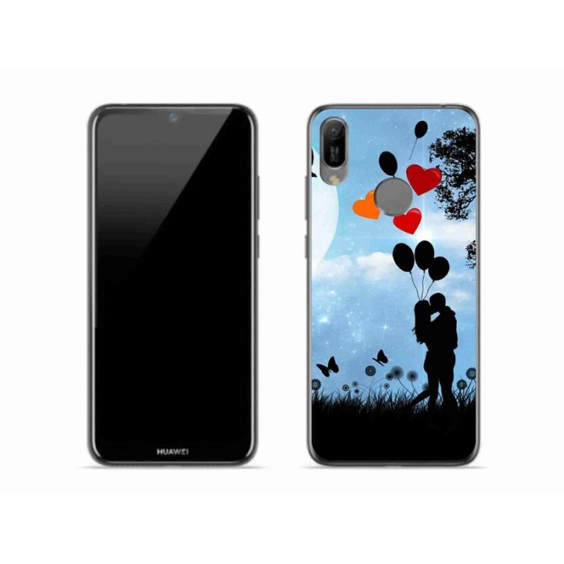 Gelový obal mmCase na mobil Huawei Y6 (2019) - zamilovaný pár