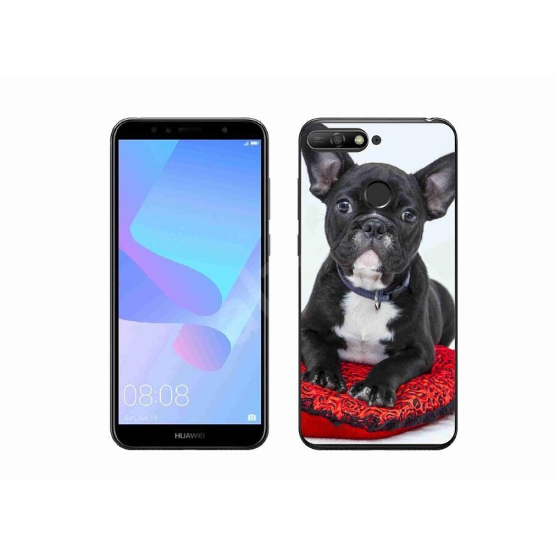 Gelový obal mmCase na mobil Huawei Y6 Prime 2018 - buldok