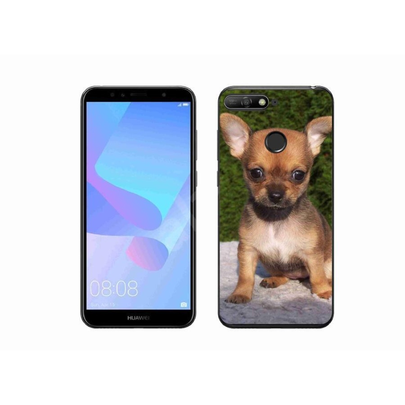 Gelový obal mmCase na mobil Huawei Y6 Prime 2018 - čivava 3