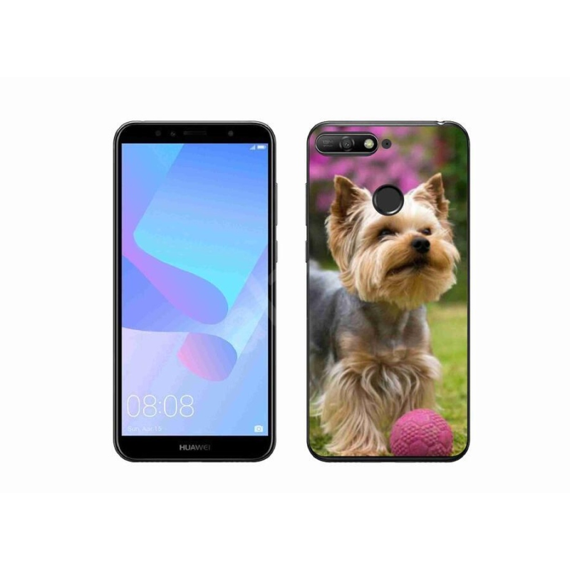 Gelový obal mmCase na mobil Huawei Y6 Prime 2018 - jorkšír 4