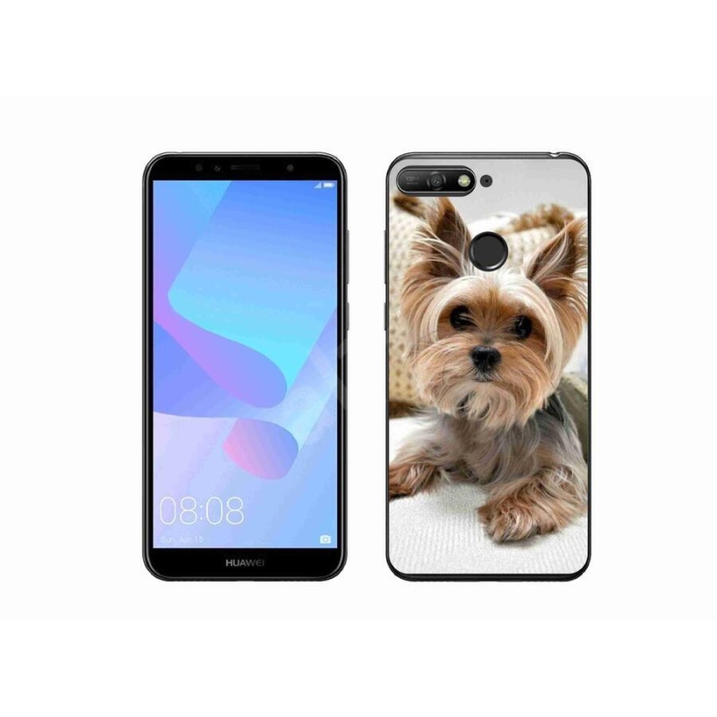 Gelový obal mmCase na mobil Huawei Y6 Prime 2018 - jorkšír 5