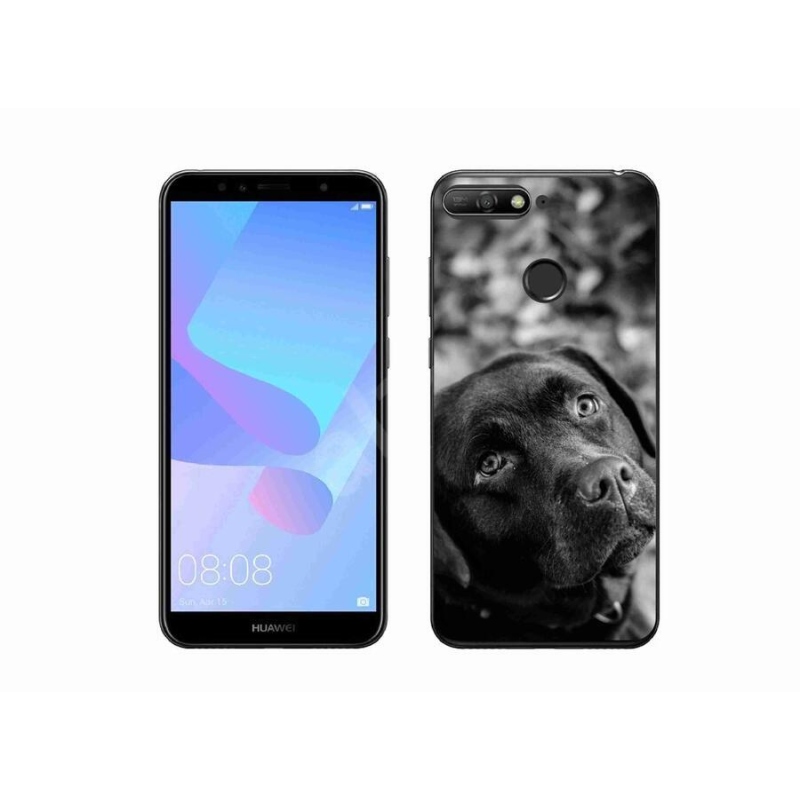 Gelový obal mmCase na mobil Huawei Y6 Prime 2018 - labrador
