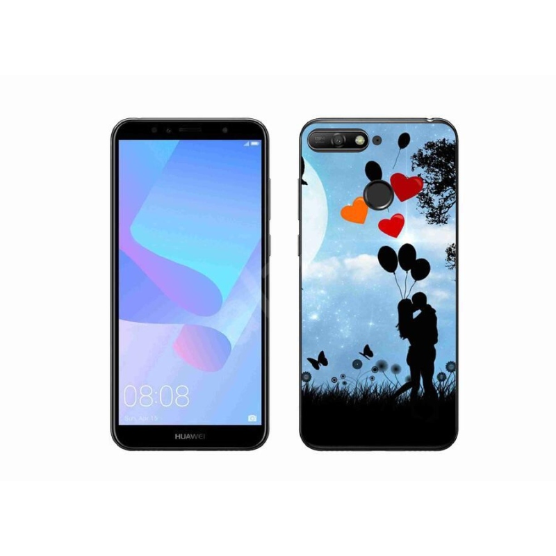 Gelový obal mmCase na mobil Huawei Y6 Prime 2018 - zamilovaný pár