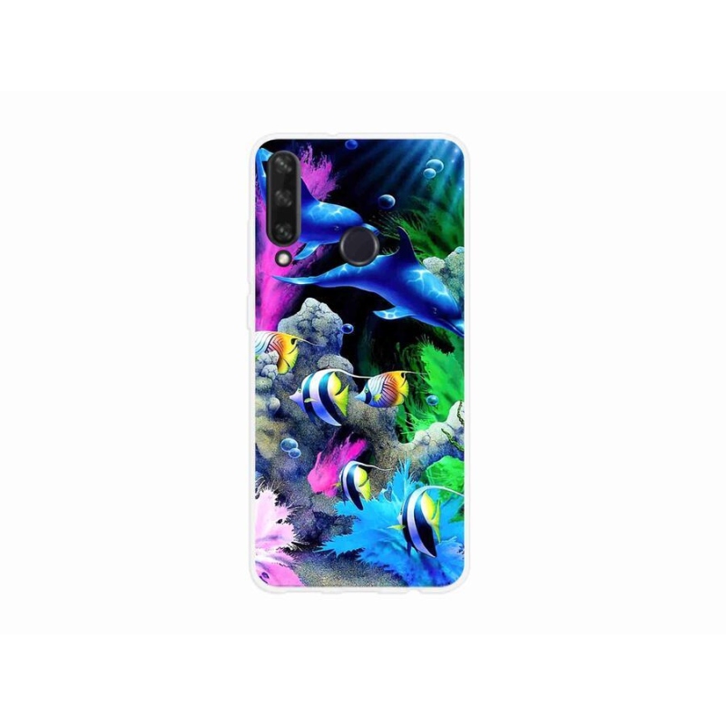 Gelový obal mmCase na mobil Huawei Y6p - mořský svět