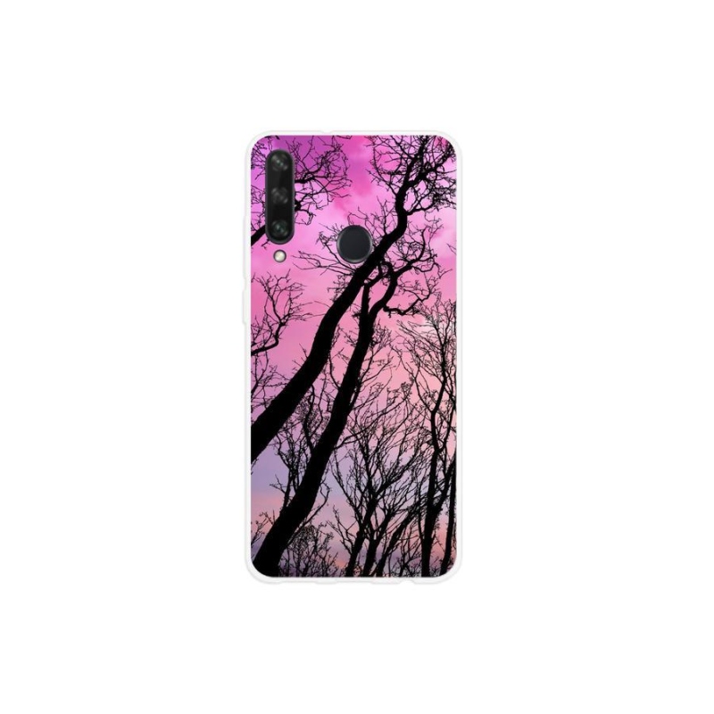 Gelový obal mmCase na mobil Huawei Y6p - opadané stromy