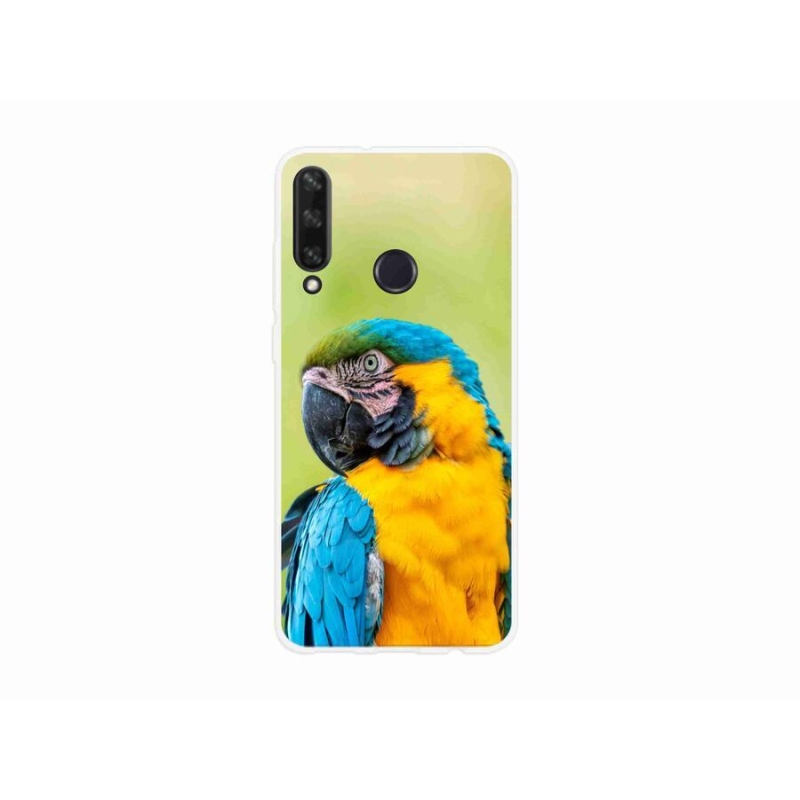 Gelový obal mmCase na mobil Huawei Y6p - papoušek ara 2
