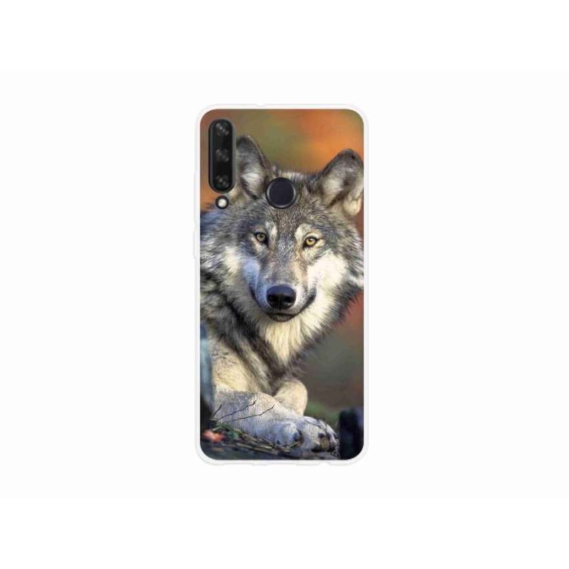 Gelový obal mmCase na mobil Huawei Y6p - vlk