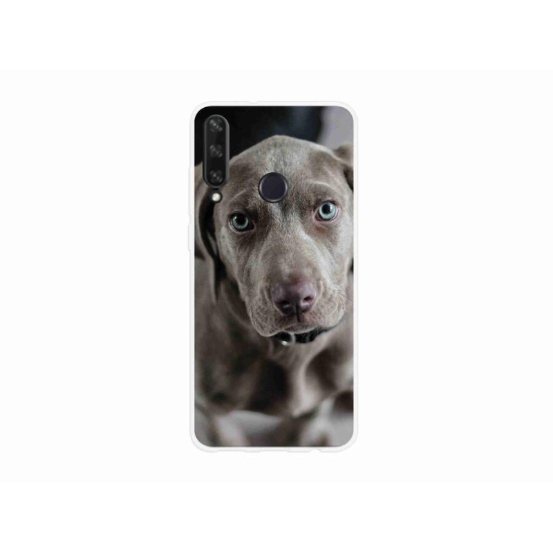 Gelový obal mmCase na mobil Huawei Y6p - výmarský ohař