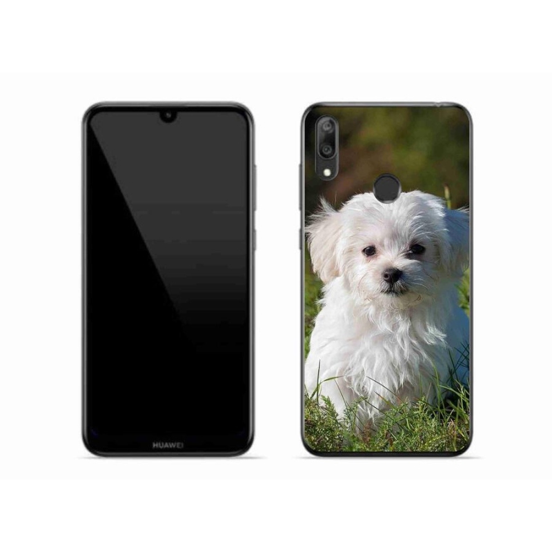 Gelový obal mmCase na mobil Huawei Y7 (2019) - bišonek