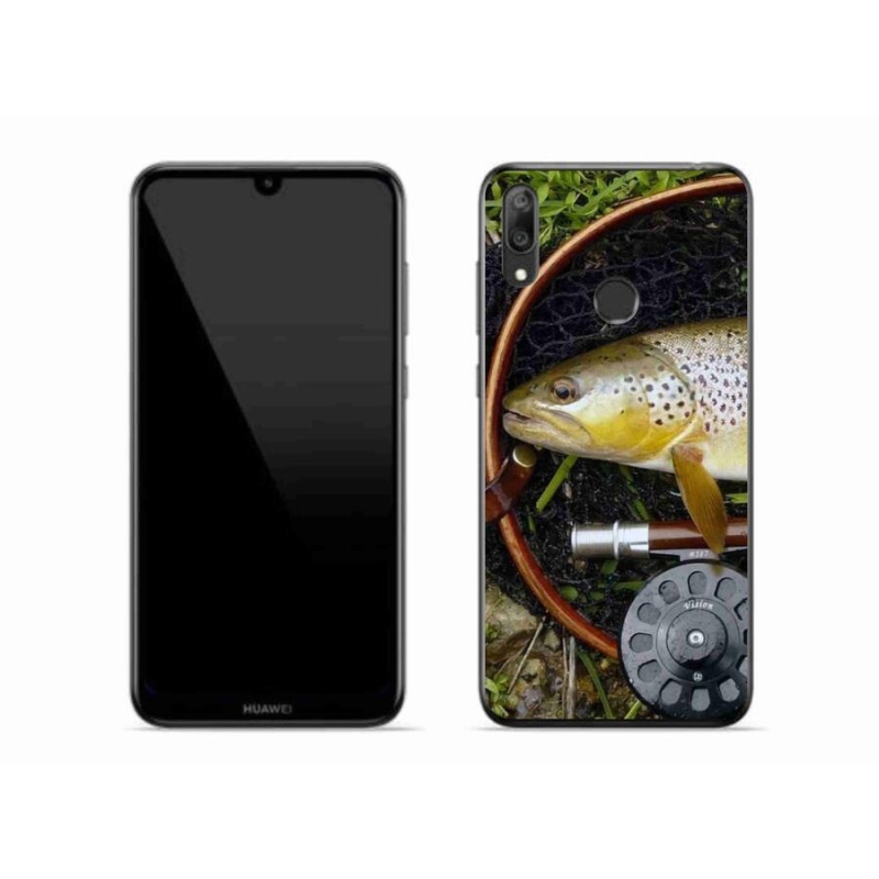 Gelový obal mmCase na mobil Huawei Y7 (2019) - pstruh 2