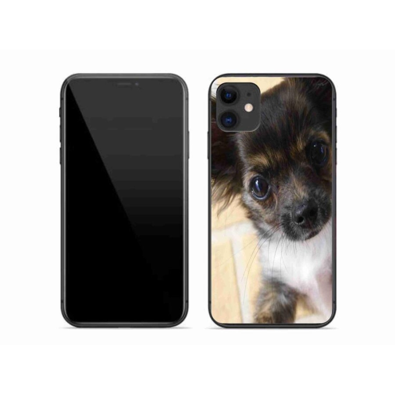 Gelový obal mmCase na mobil iPhone 11 - čivava 2