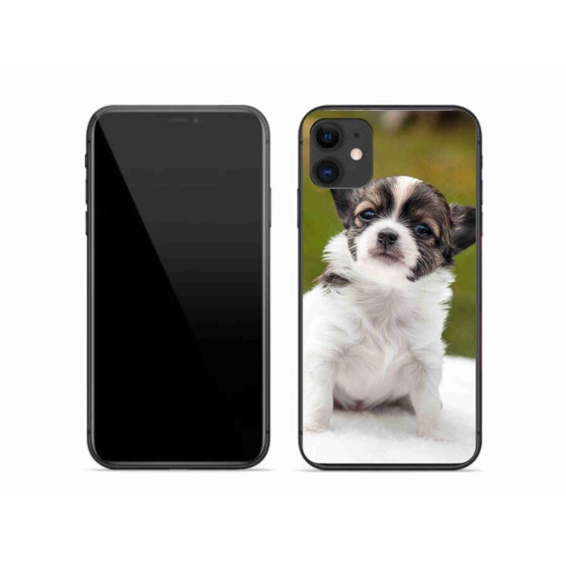 Gelový obal mmCase na mobil iPhone 11 - čivava 4