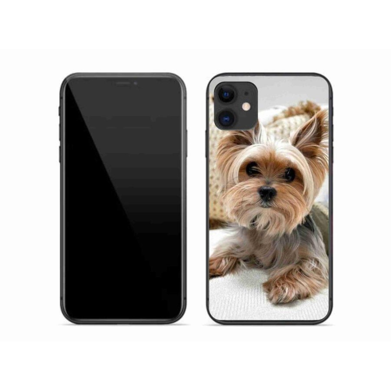Gelový obal mmCase na mobil iPhone 11 - jorkšír 5
