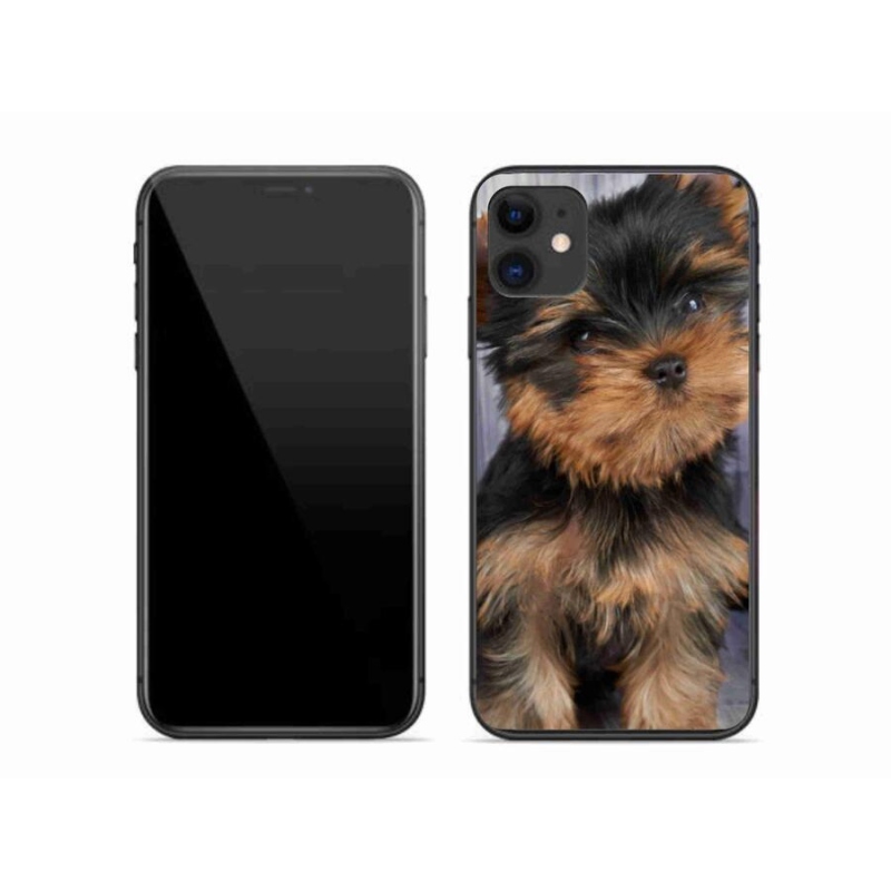 Gelový obal mmCase na mobil iPhone 11 - jorkšír 9