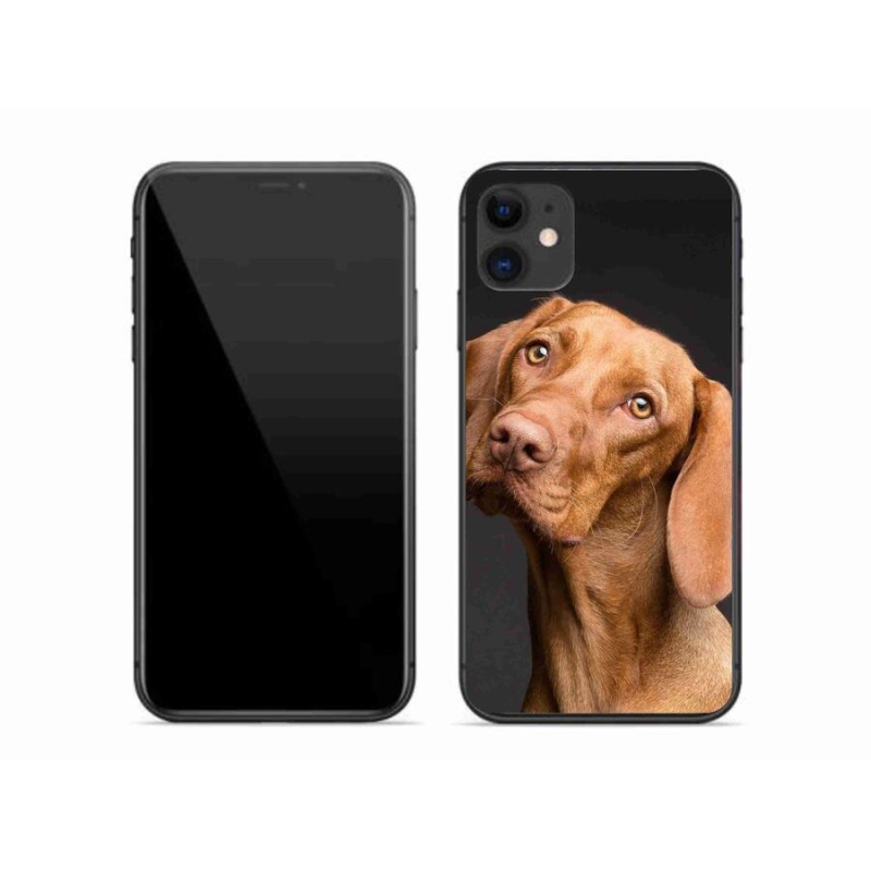Gelový obal mmCase na mobil iPhone 11 - maďarský ohař