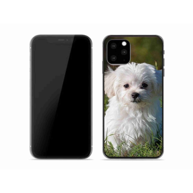 Gelový obal mmCase na mobil iPhone 11 Pro - bišonek