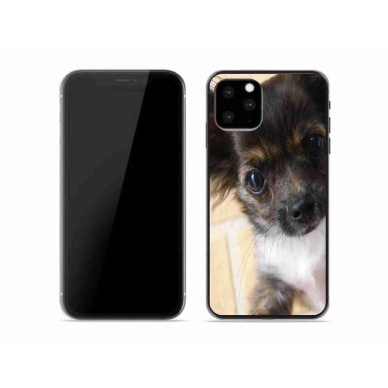 Gelový obal mmCase na mobil iPhone 11 Pro - čivava 2