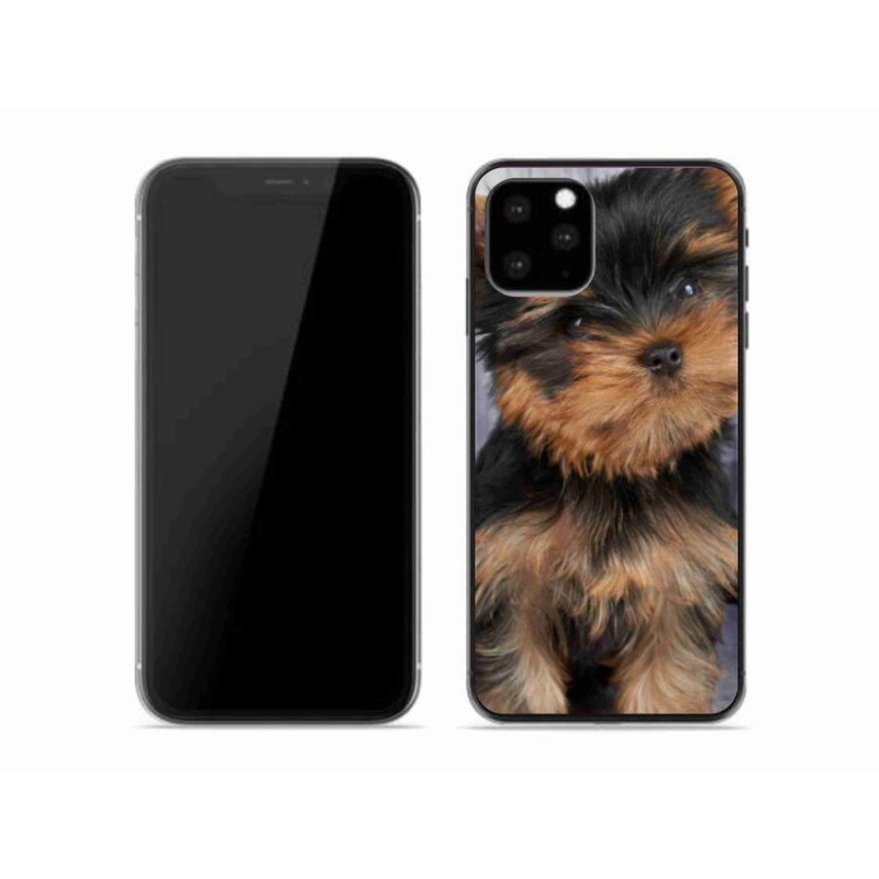 Gelový obal mmCase na mobil iPhone 11 Pro - jorkšír 9