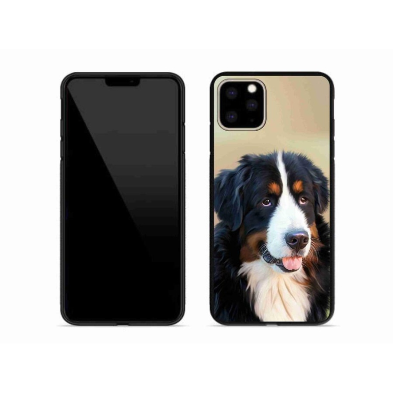 Gelový obal mmCase na mobil iPhone 11 Pro Max - bernský salašnický pes