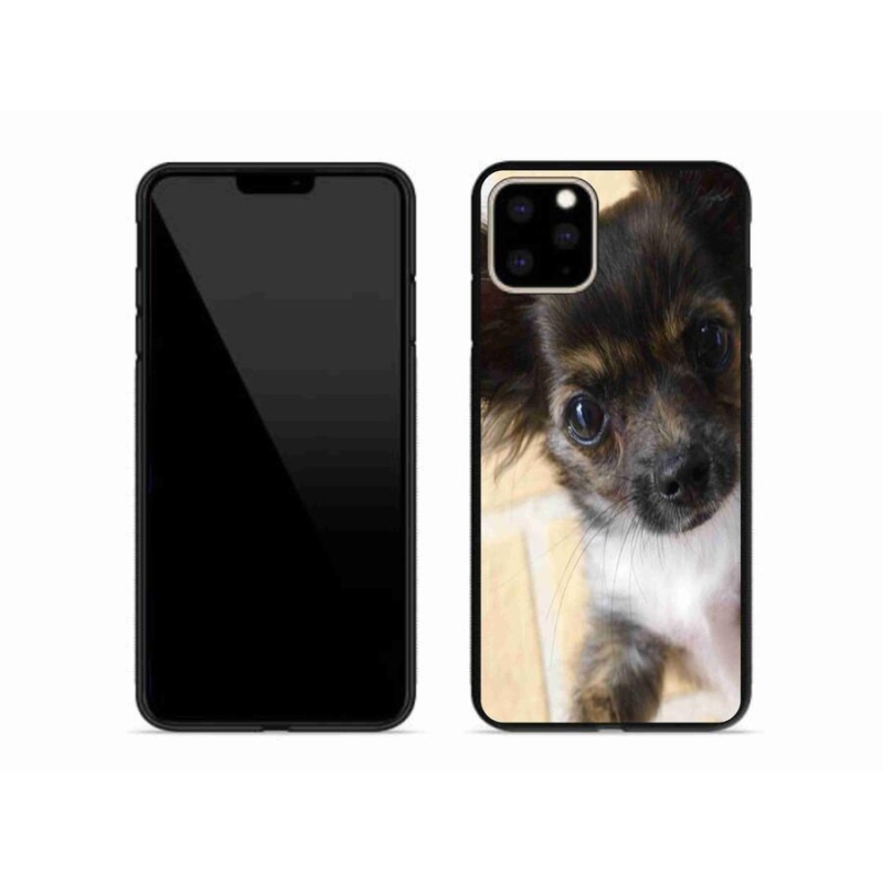 Gelový obal mmCase na mobil iPhone 11 Pro Max - čivava 2