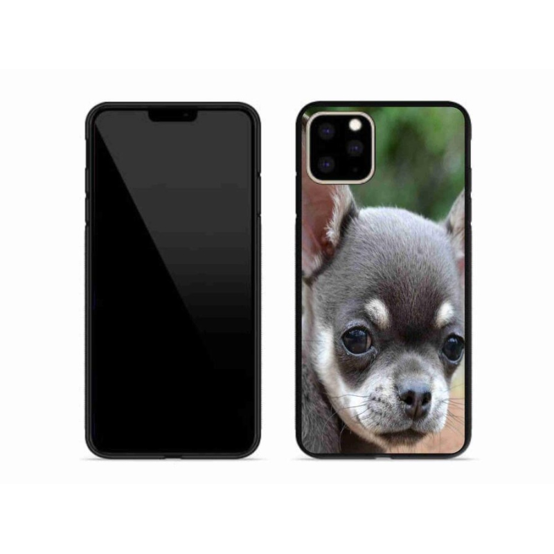 Gelový obal mmCase na mobil iPhone 11 Pro Max - čivava