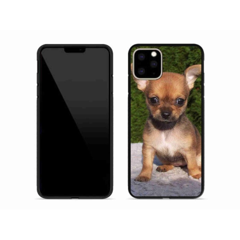 Gelový obal mmCase na mobil iPhone 11 Pro Max - čivava 3