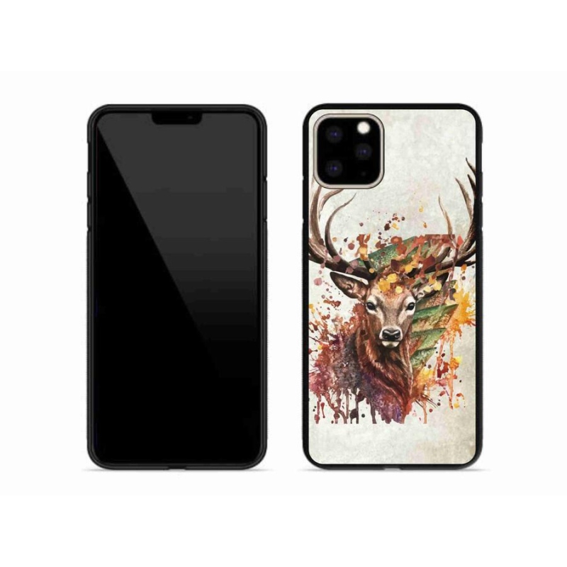 Gelový obal mmCase na mobil iPhone 11 Pro Max - jelen 1