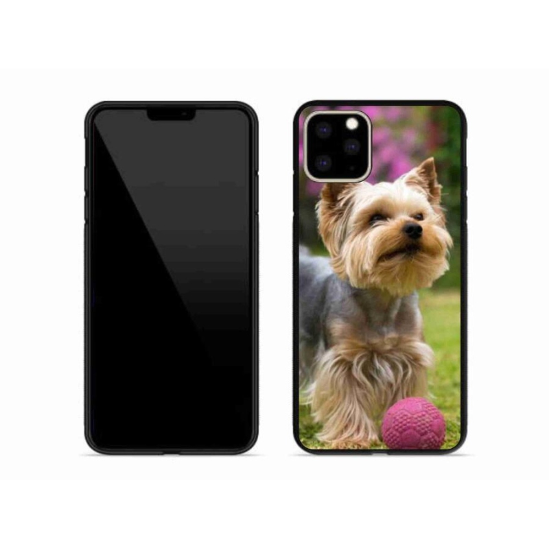 Gelový obal mmCase na mobil iPhone 11 Pro Max - jorkšír 4