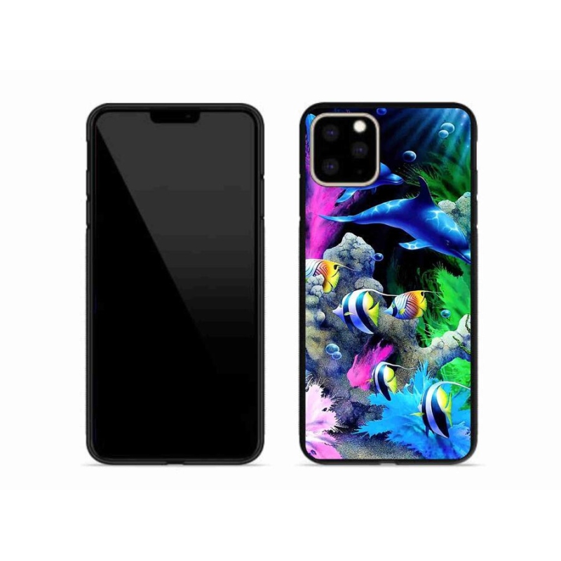 Gelový obal mmCase na mobil iPhone 11 Pro Max - mořský svět